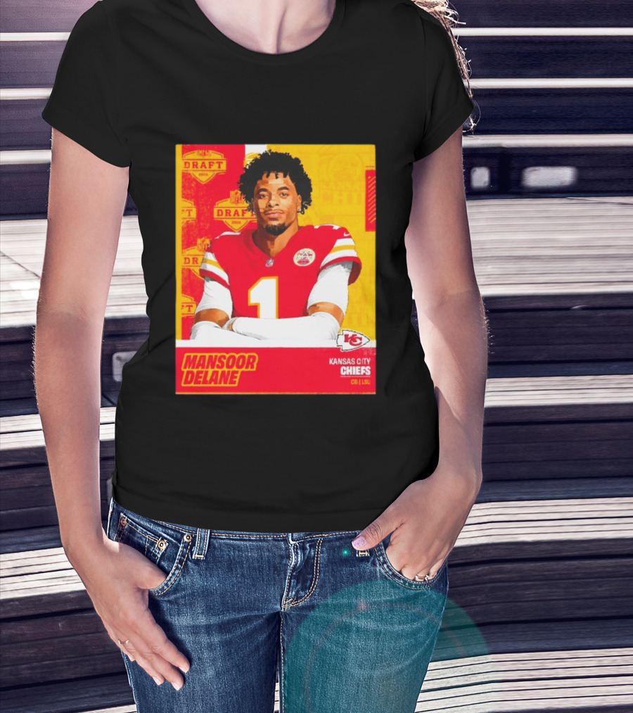 Mansoor Delane Kansas City Chiefs Draft 2026 NFL CB LSU T-Shirt