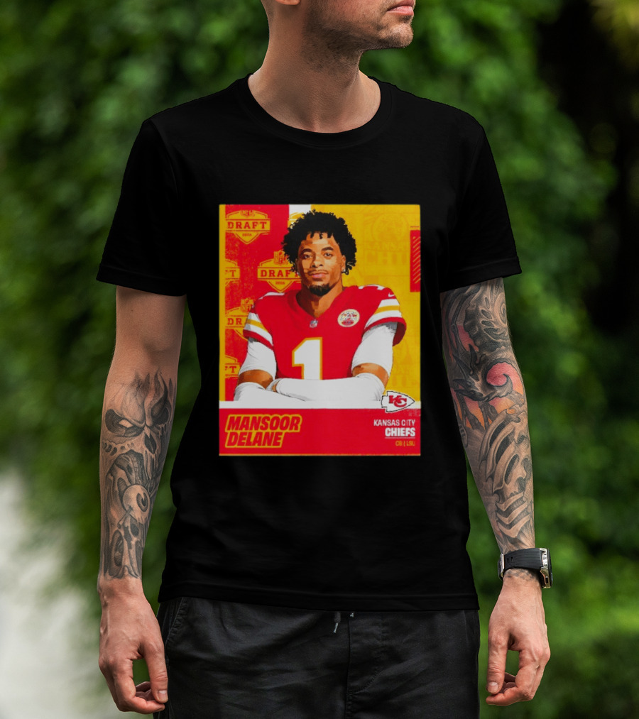 Mansoor Delane Kansas City Chiefs Draft 2026 NFL CB LSU T-Shirt