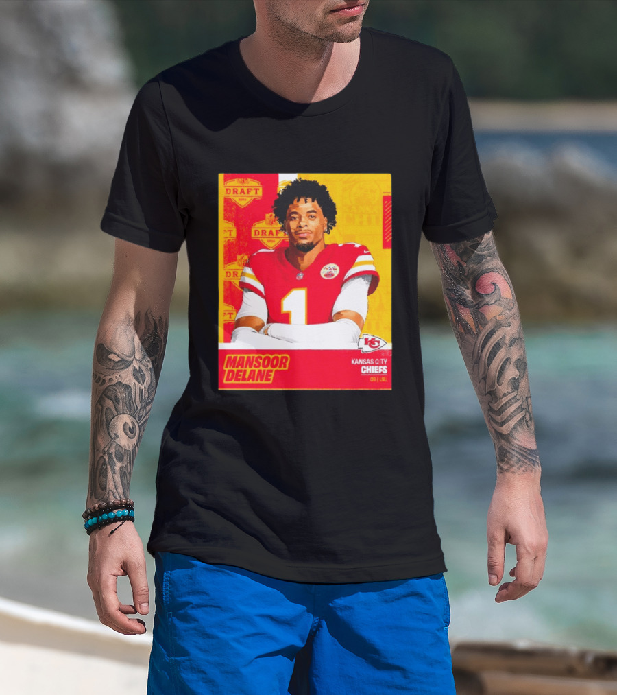 Mansoor Delane Kansas City Chiefs Draft 2026 NFL CB LSU T-Shirt