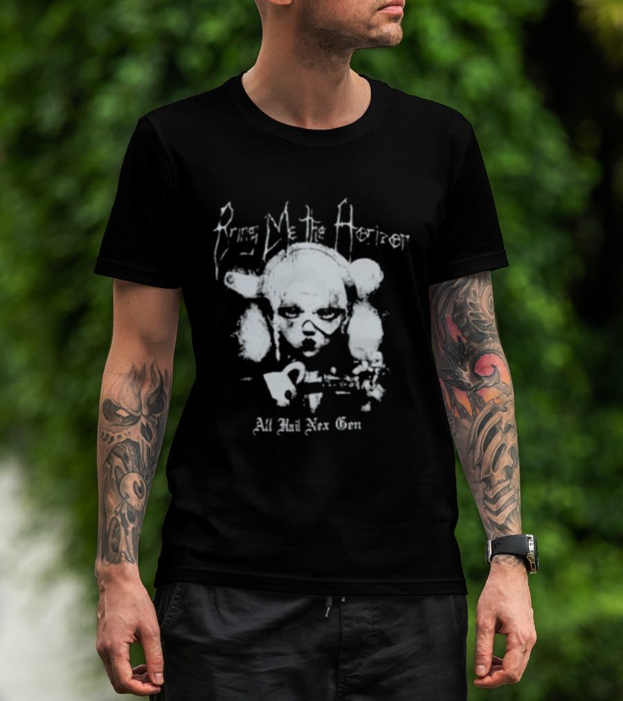 Bring Me The Horizon All Hail Nex Gen Skull T-Shirt