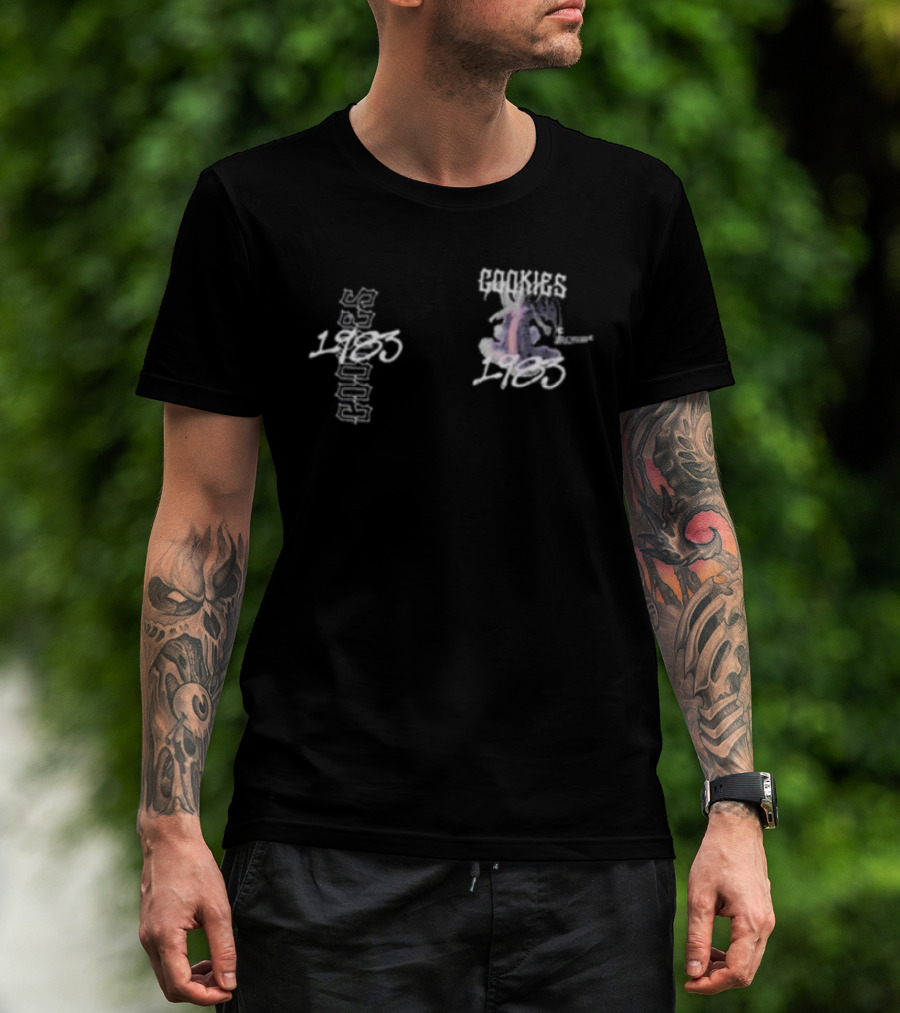 Heaven Or Hell Sinners Knit By Cookies Streetwear T-Shirt
