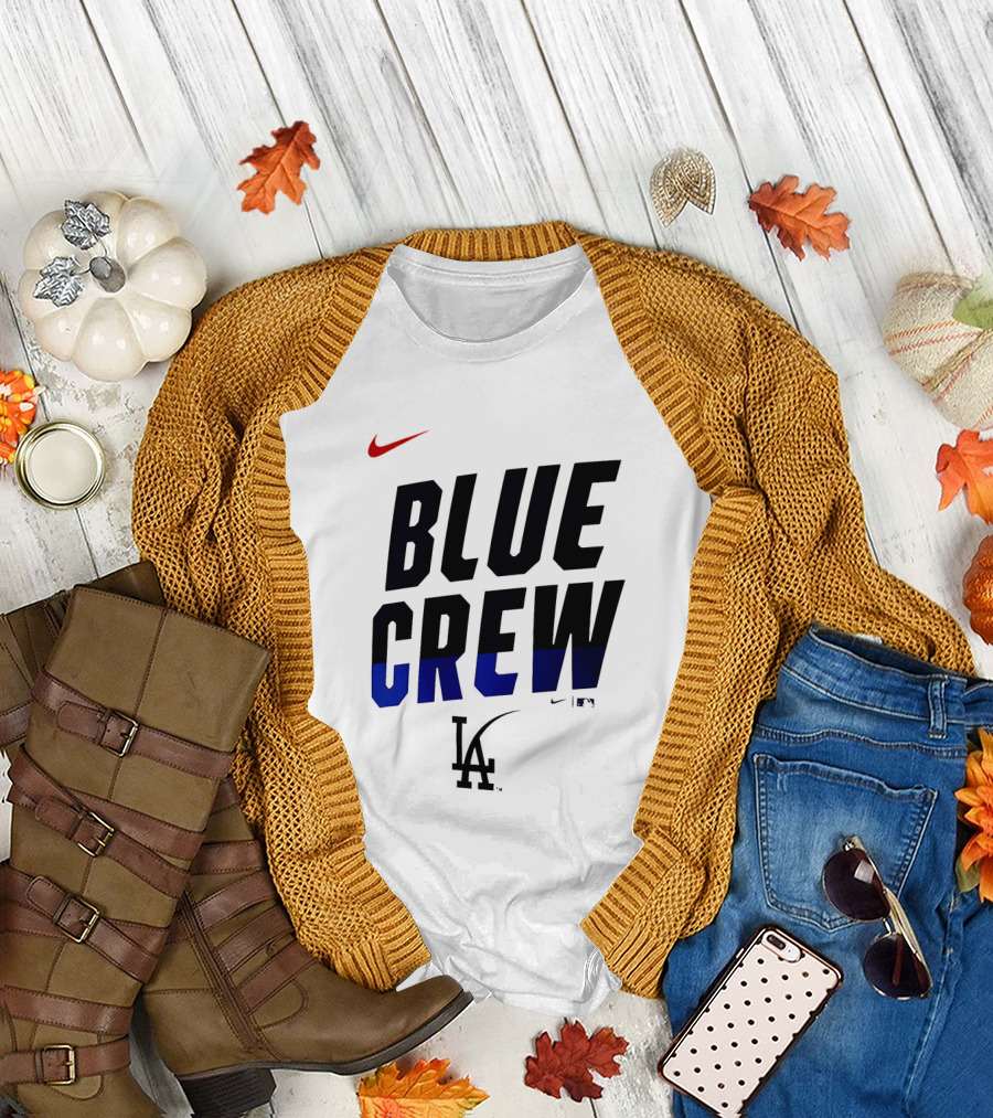 Nike Blue Crew Los Angeles Dodgers LA T-Shirt