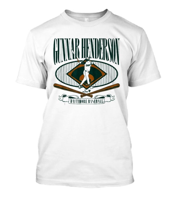 Gunnar Henderson Baltimore Baseball Diamond Standouts T-Shirt