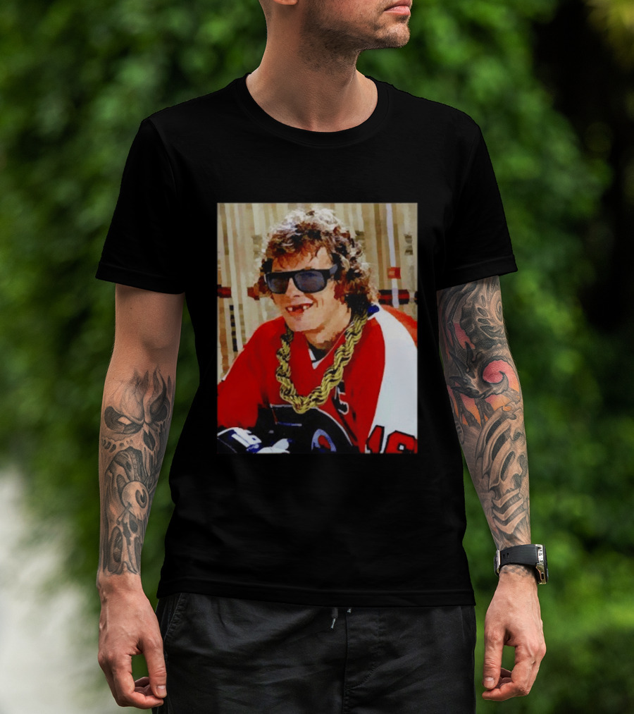 Philadelphia Flyers Bobby Clarke Retro Style Smile Iconic 1970s Nostalgia T-Shirt