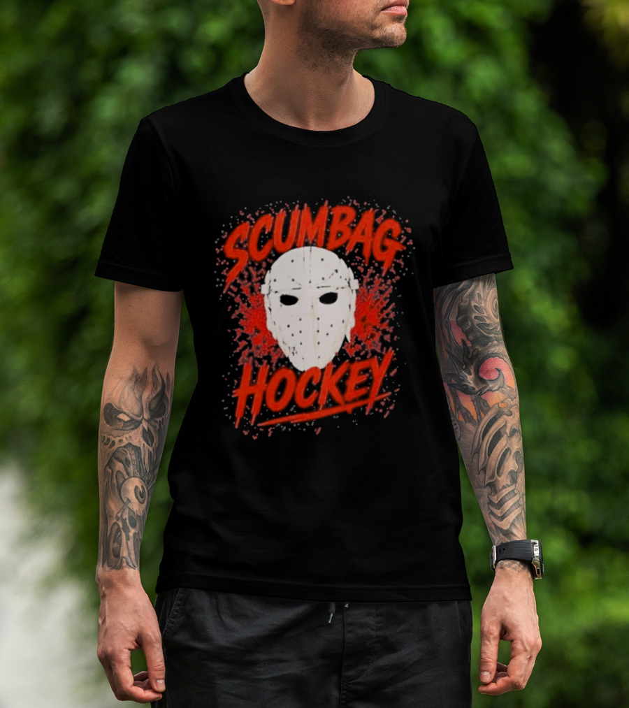 Philadelphia Scumbag Hockey Jason Voorhees Mask T-Shirt