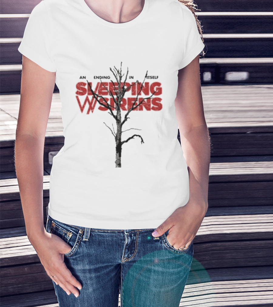 An Ending In Noise Sleeping Visions Sirens Dead Tree T-Shirt