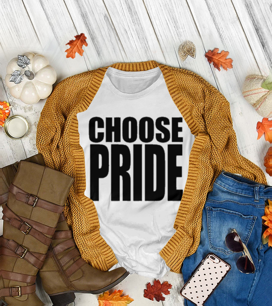 Choose Pride The Bitter Southerner General Message T-Shirt