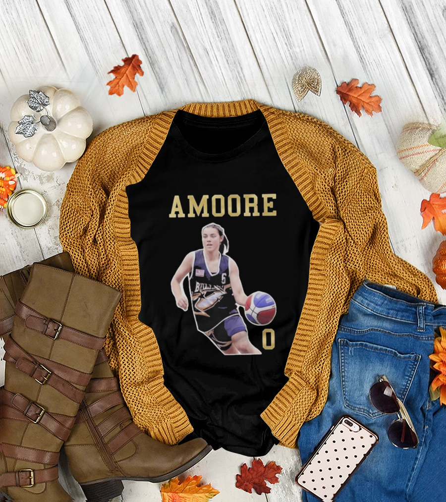 Amoore Bulls Basketball Player Jersey Number 0 T-Shirt