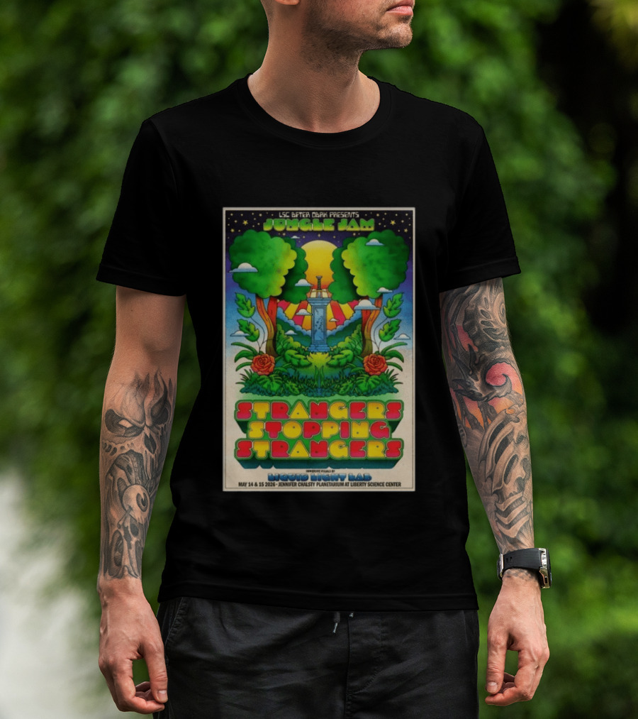 Strangers Stopping Strangers Jersey City NJ 5 14 5 15 2026 T-Shirt