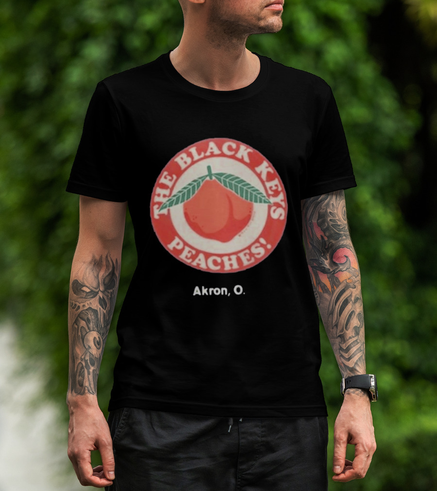 The Black Keys Peaches Akron 2026 T-Shirt