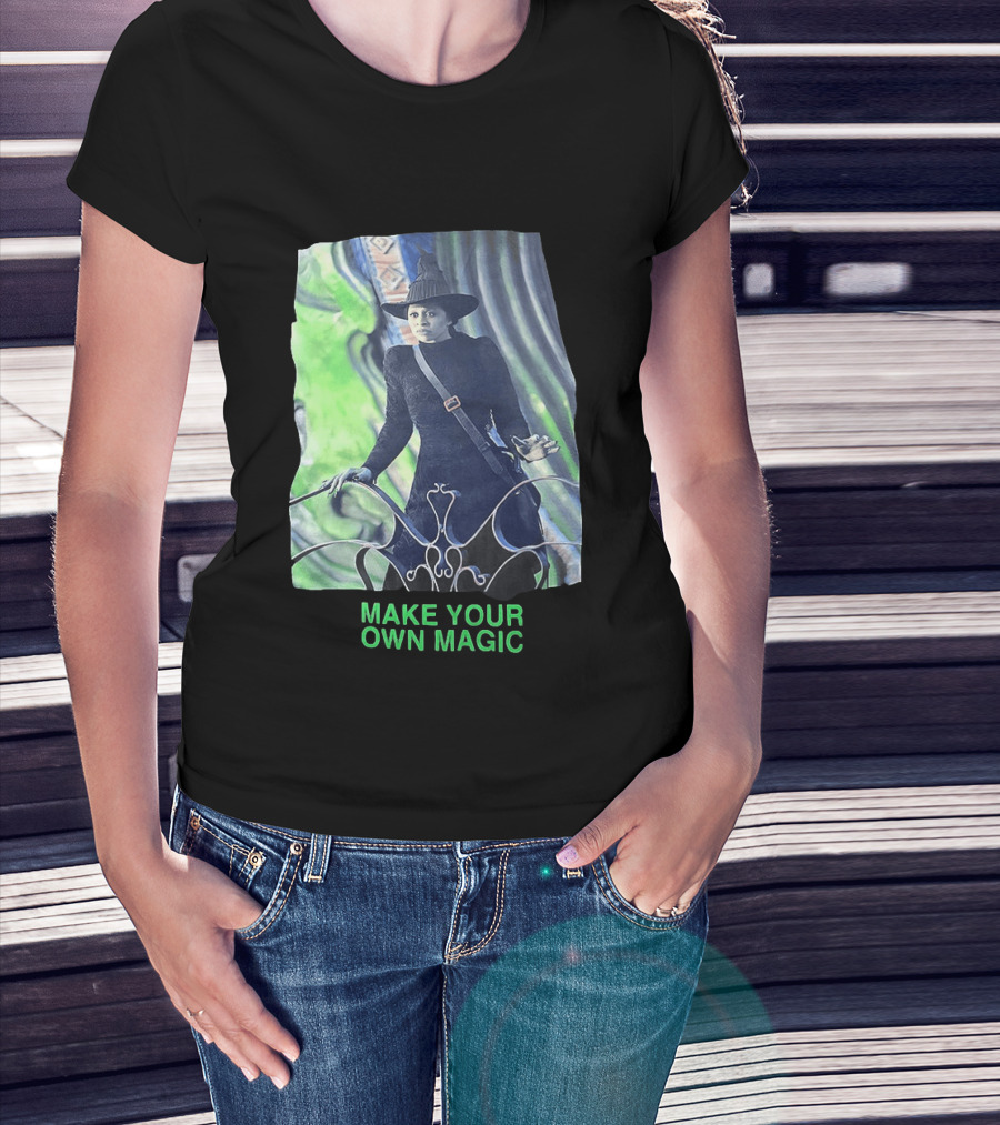 The Wizard Of Oz Make Your Own Magic Wicked Character Image T-Shirt