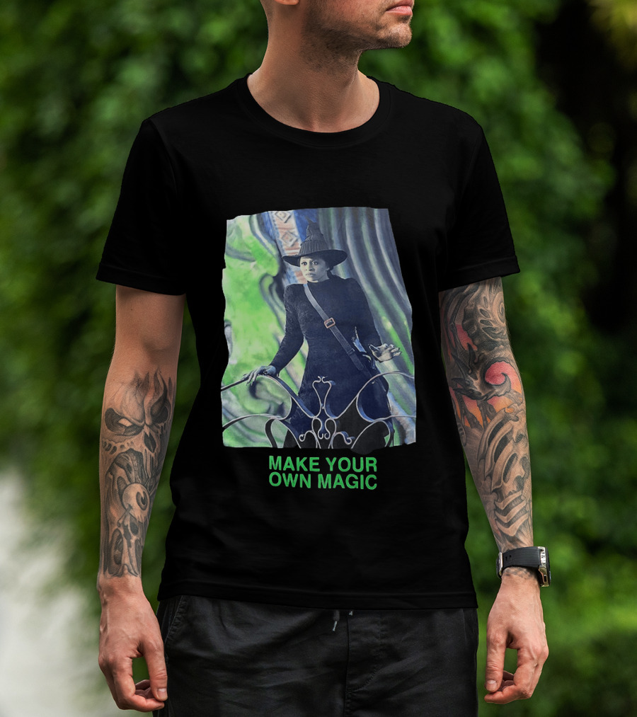 The Wizard Of Oz Make Your Own Magic Wicked Character Image T-Shirt