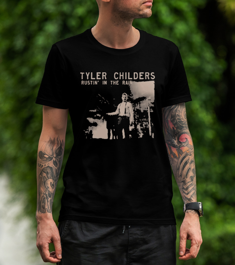 Tyler Childers Rustin In The Rain Vintage Western T-Shirt