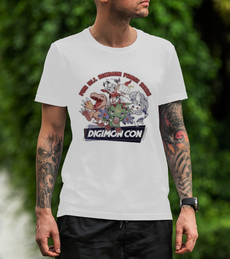 Digimon Con 2026 For All Digimon Fans T-Shirt