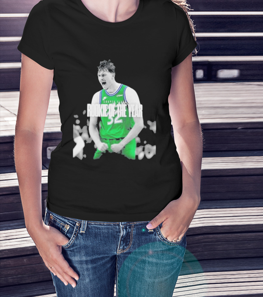 Cooper Flagg Rookie Of The Year 32 NBA 2026 T-Shirt