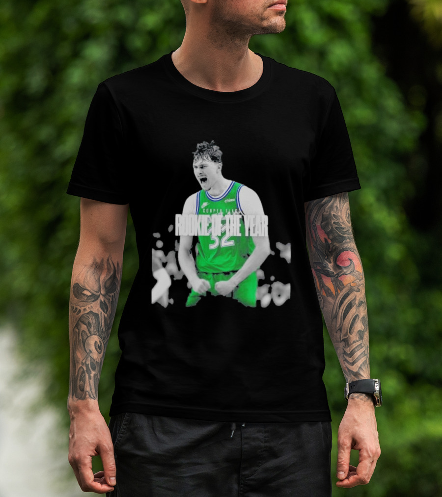Cooper Flagg Rookie Of The Year 32 NBA 2026 T-Shirt