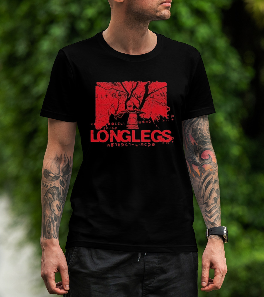 Cruel World Creepy Red Longlegs Tree T-Shirt