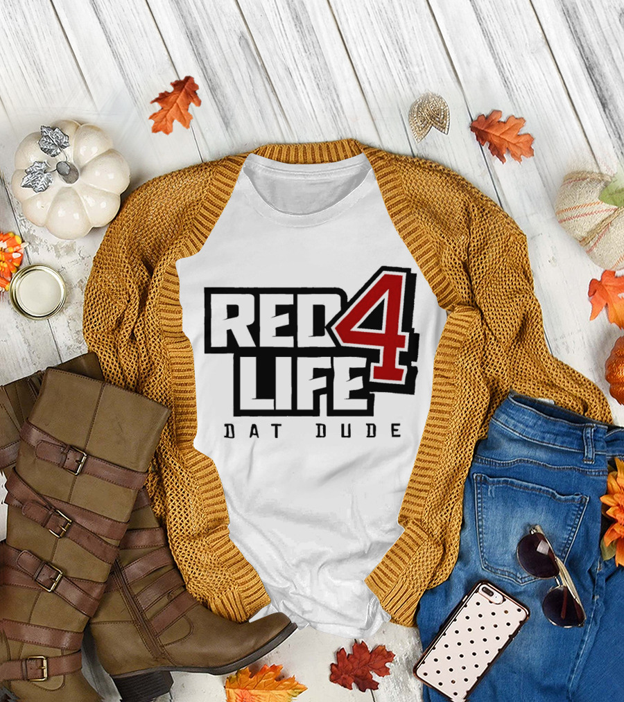 Red4Life Bat Dude Cincinnati Reds Baseball Fan Spirit T-Shirt