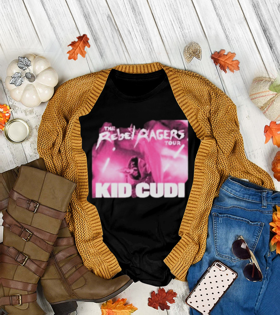 Kid Cudi 2026 The Rebel Ragers Tour Dates T-Shirt