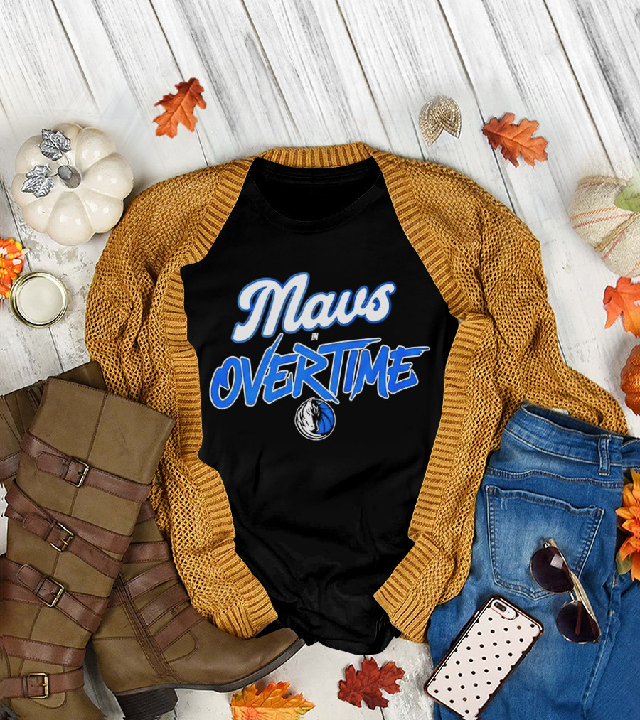 Mavs Overtime Dallas Mavericks Basketball Event T-Shirt