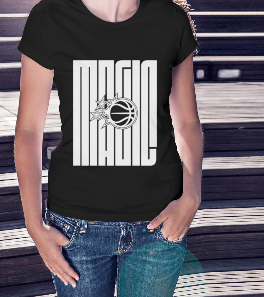 Orlando Magic Basketball Team Logo NBA Merchandise T-Shirt