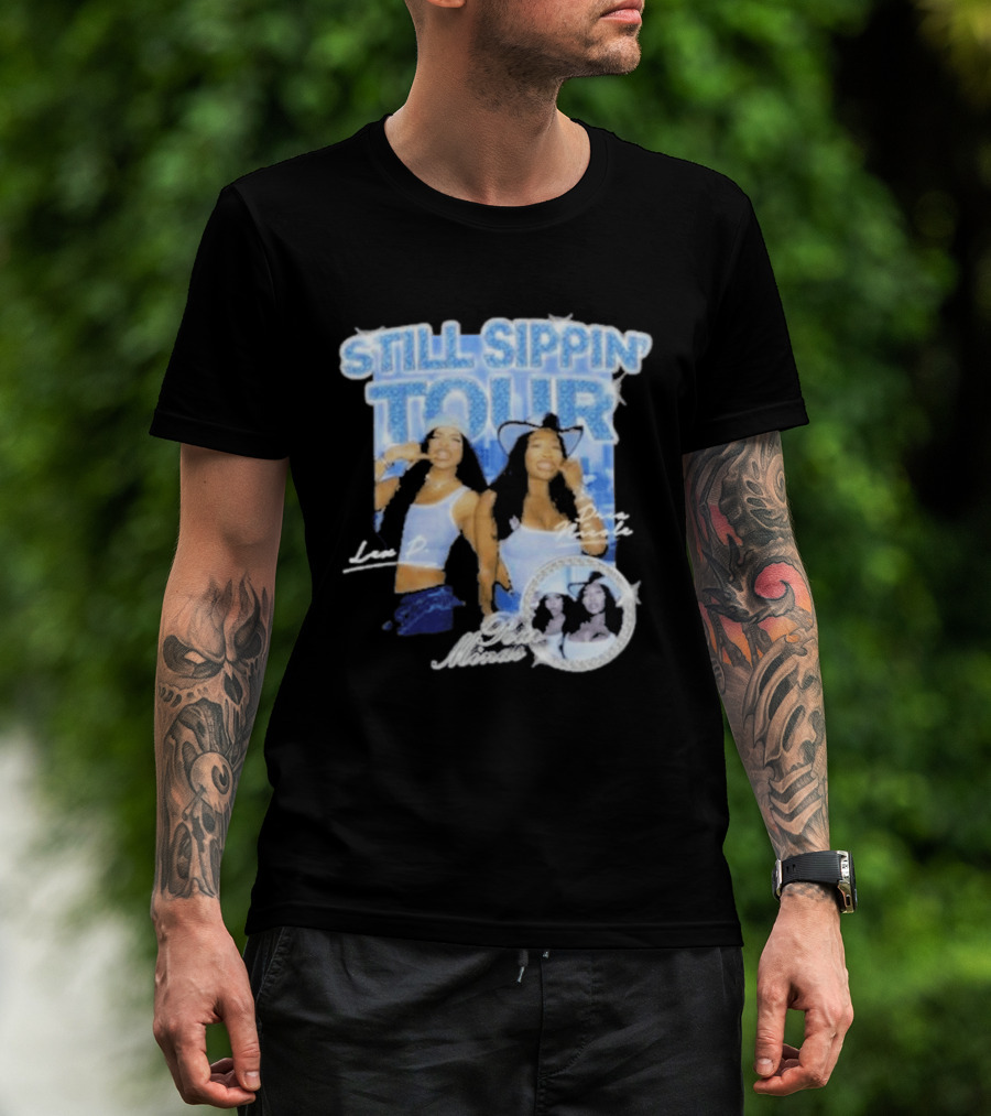 Pour Minds Still Sippin Tour Lex P Drea Nicole T-Shirt