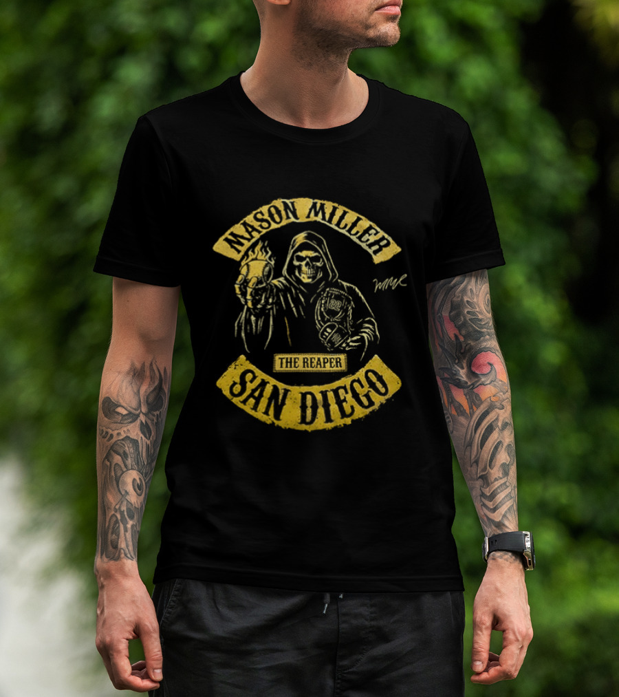 Mason Miller The Reaper San Diego Padres T-Shirt