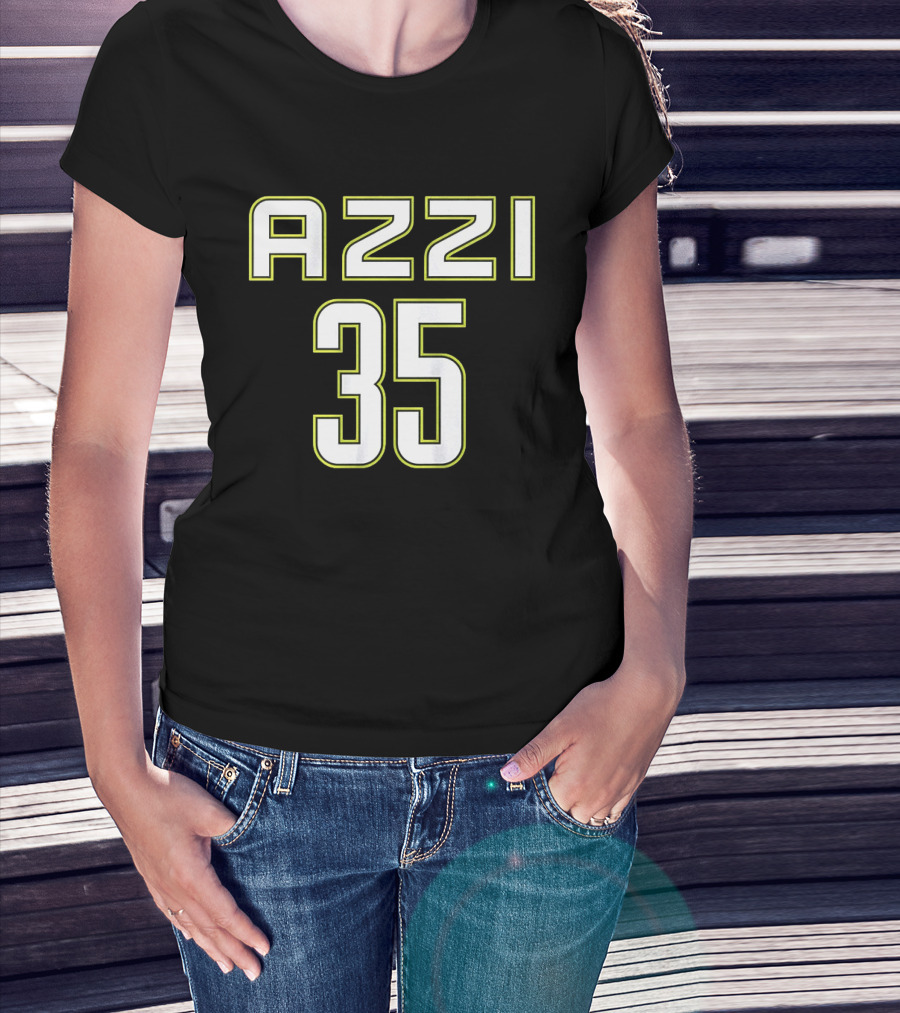Azzi Fudd 35 Dallas Wings WNBA Fan Merchandise T-Shirt