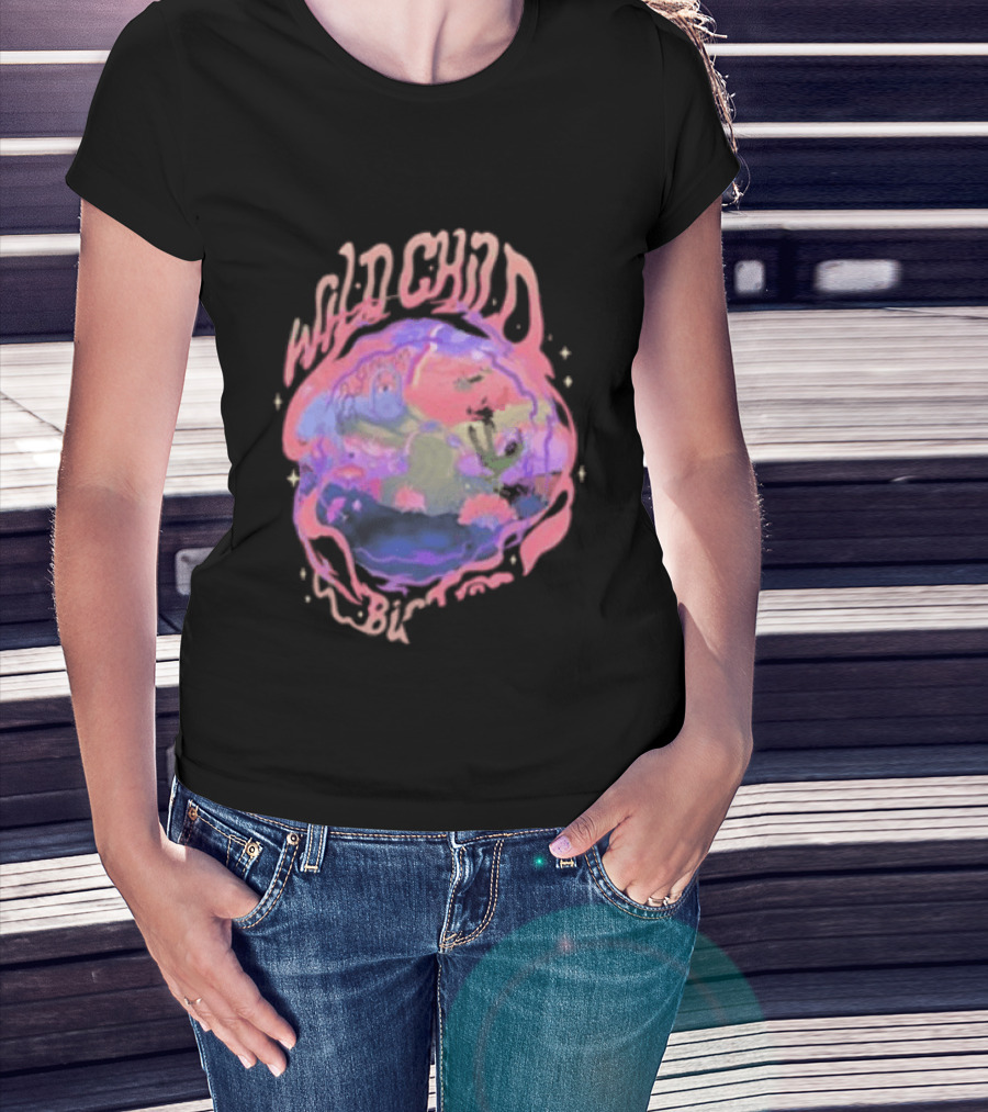 Big Wild Universe 2025 Tour Psychedelic Earth T-Shirt