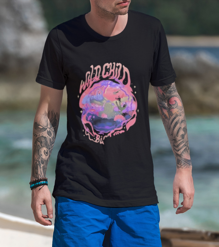 Big Wild Universe 2025 Tour Psychedelic Earth T-Shirt