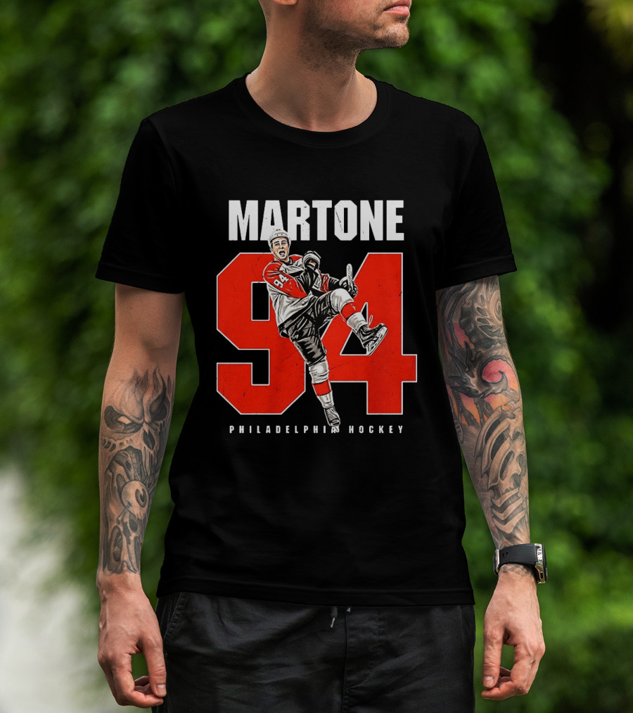 Martone 94 Philadelphia Hockey Player Flyers NHL T-Shirt