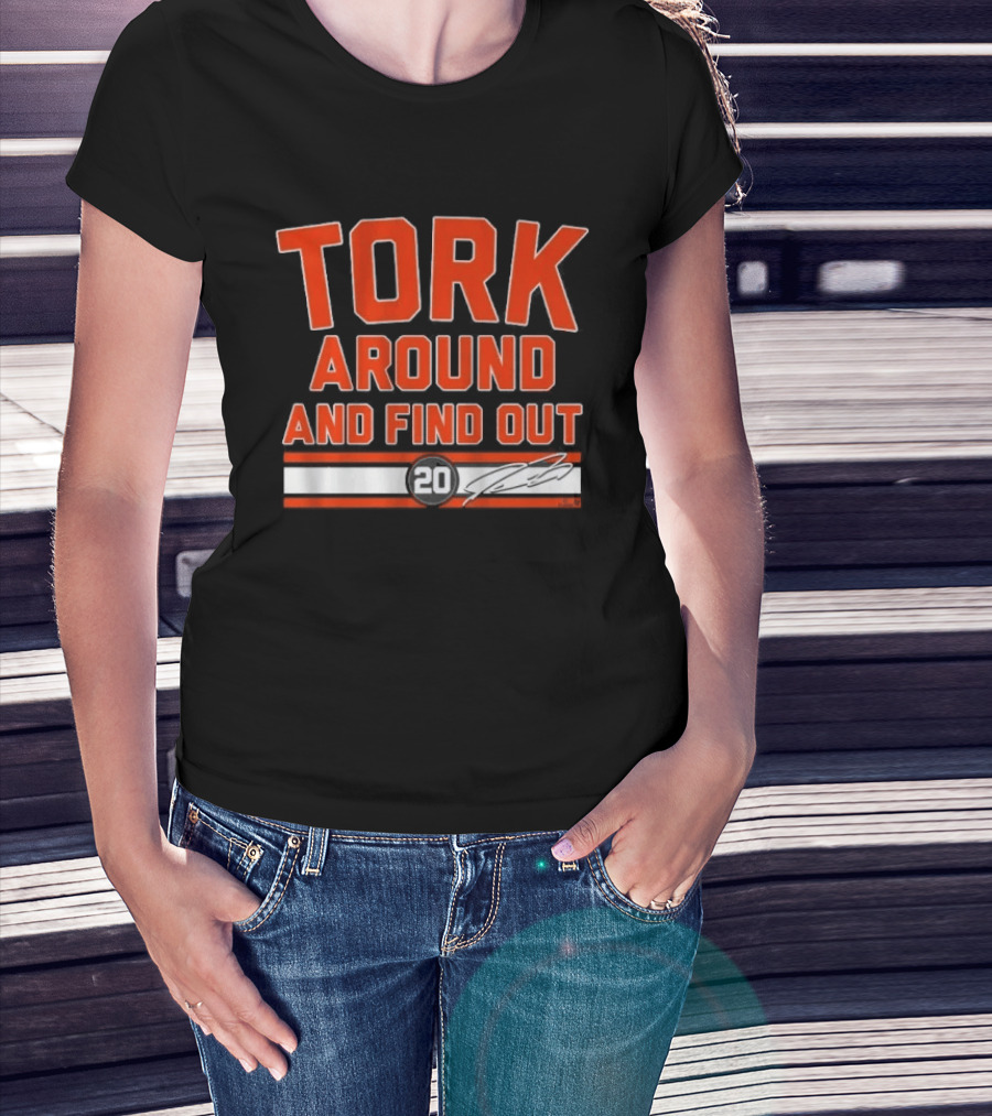 Tork Around And Find Out Spencer Torkelson Baseball T-Shirt