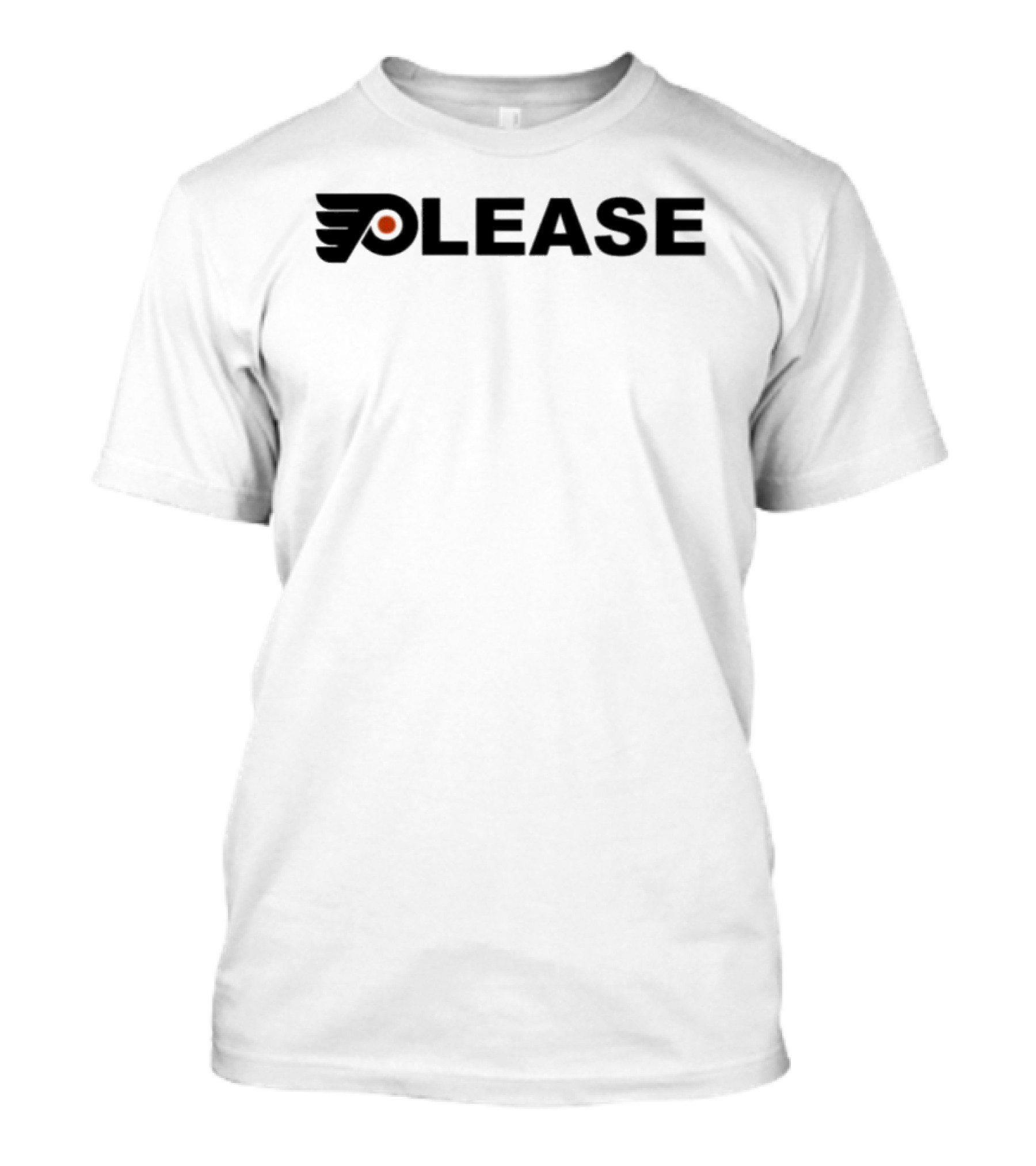 NHL Philadelphia Flyers Hockey Winged Eye Logo Parody Please T-Shirt
