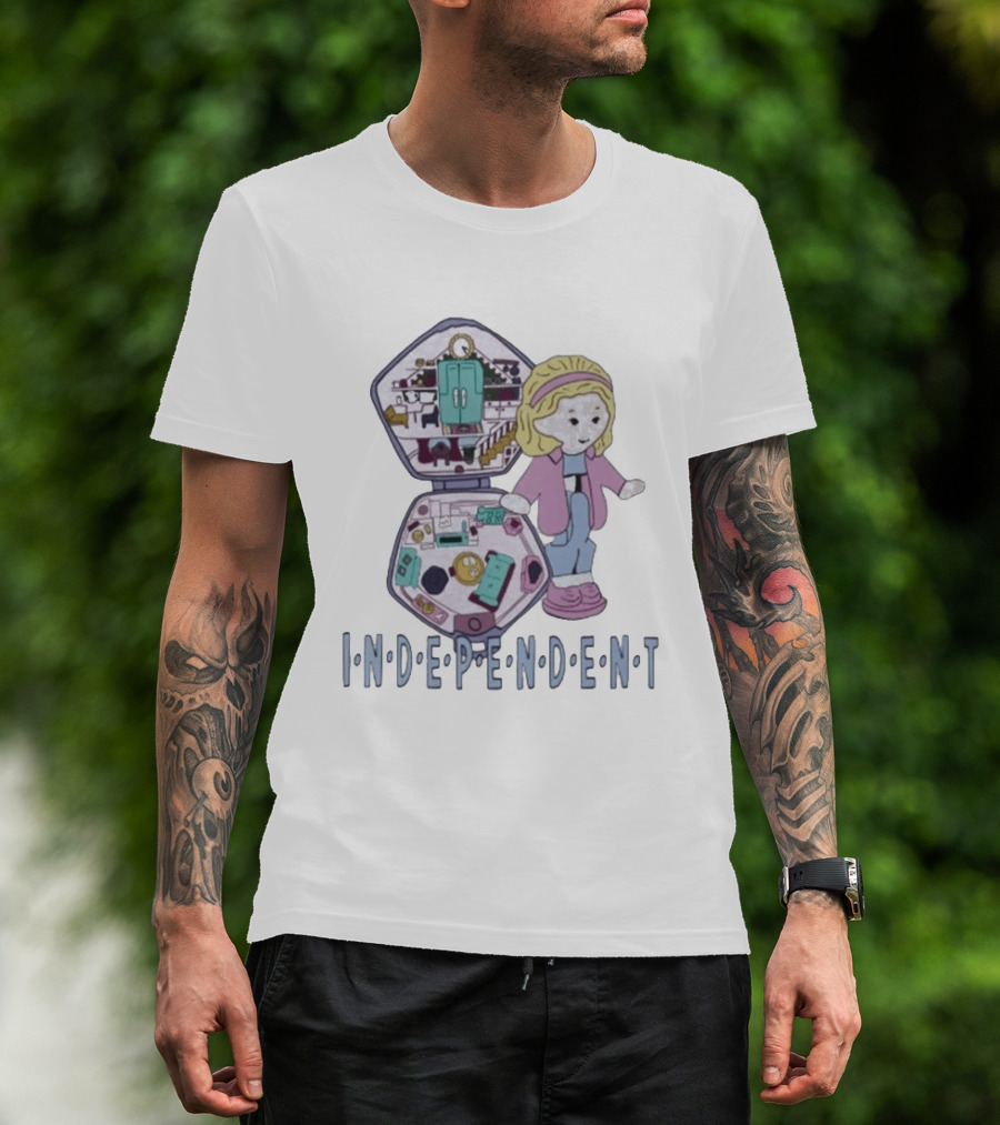 Independent Polly Pocket Retro Toy Character Nostalgia T-Shirt