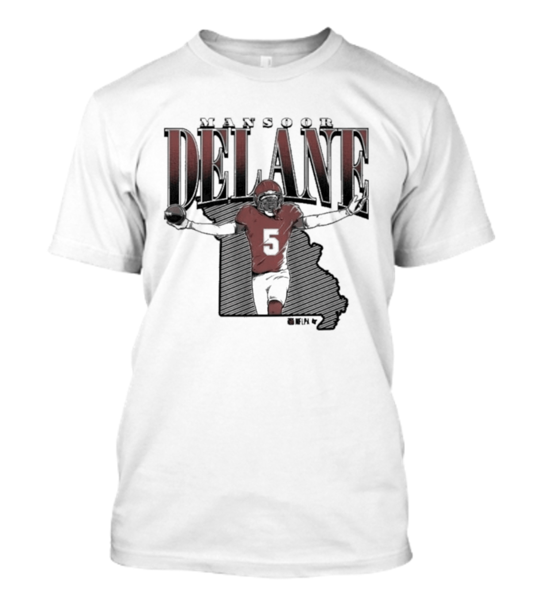 Mansoor Delane 5 Kansas City Chiefs Star Remix T-Shirt