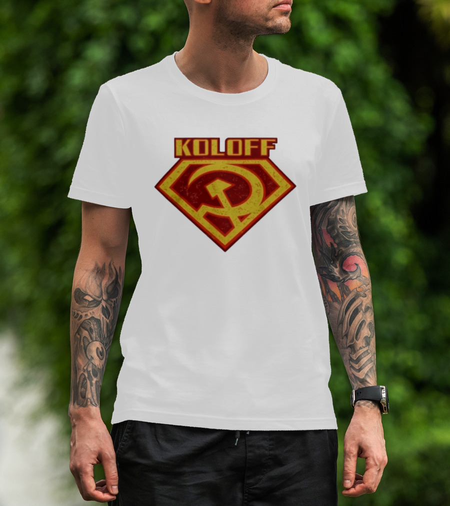 Koloff Hero With Hammer And Sickle Symbol Pro Wrestling Tees T-Shirt