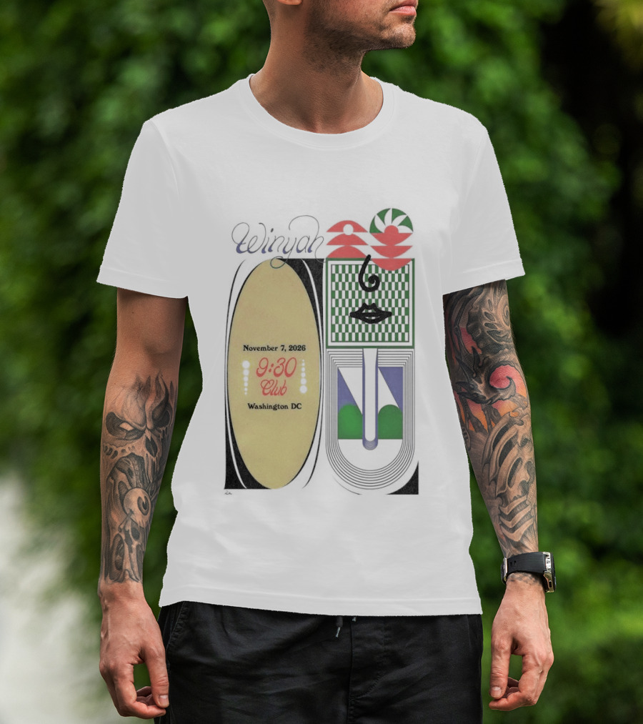 Winyah November 7 2026 9 30 Club Washington DC T-Shirt