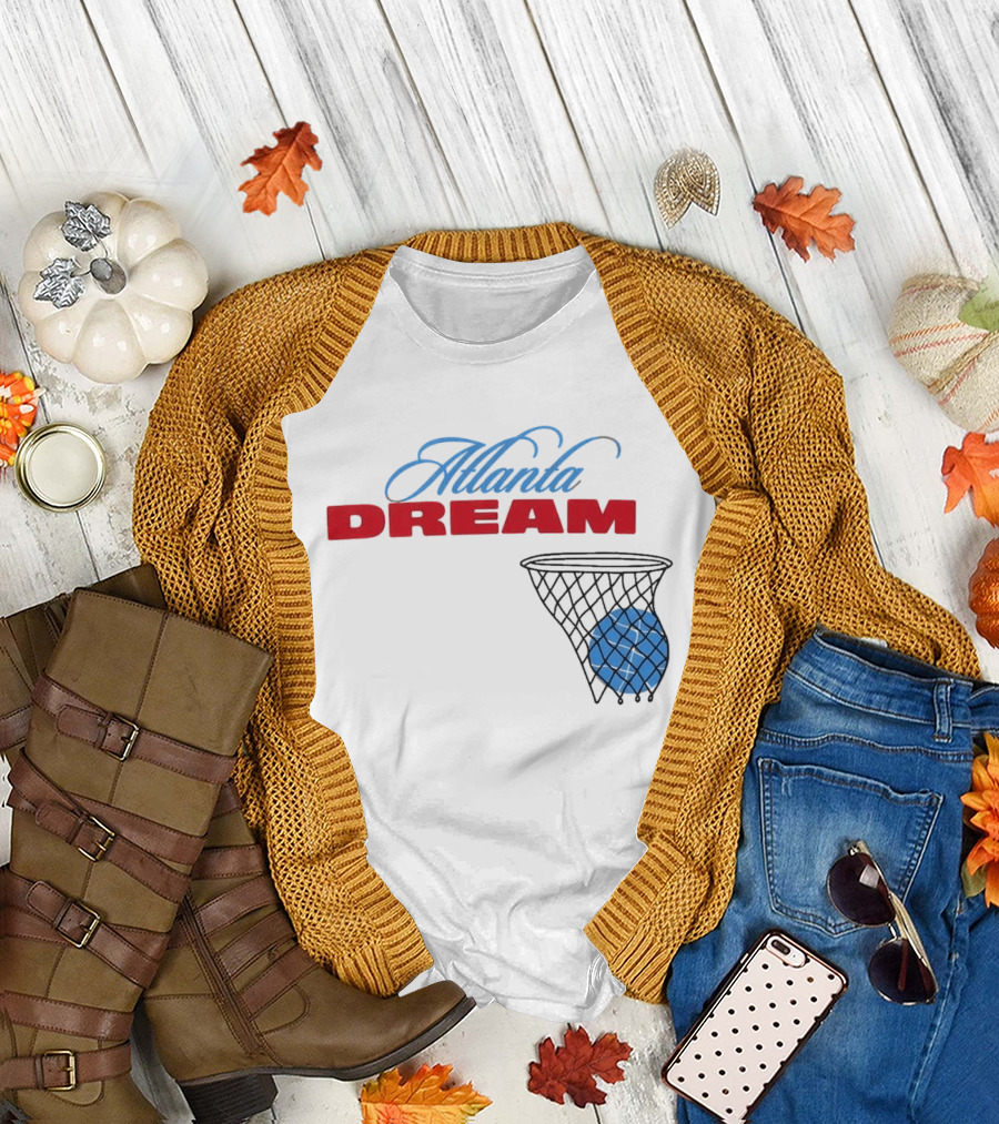 Atlanta Dream Basketball Net T-Shirt