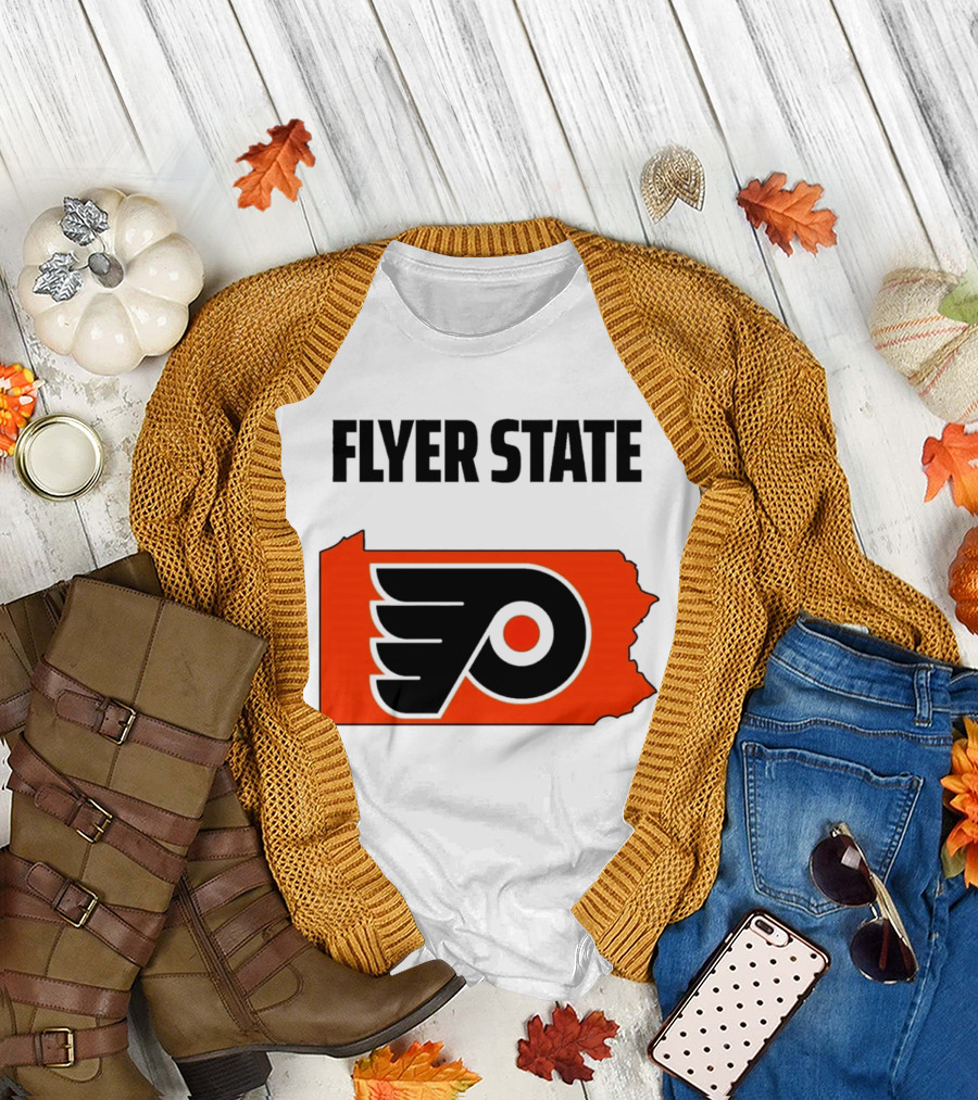 Flyer State Pennsylvania Philadelphia Sports T-Shirt