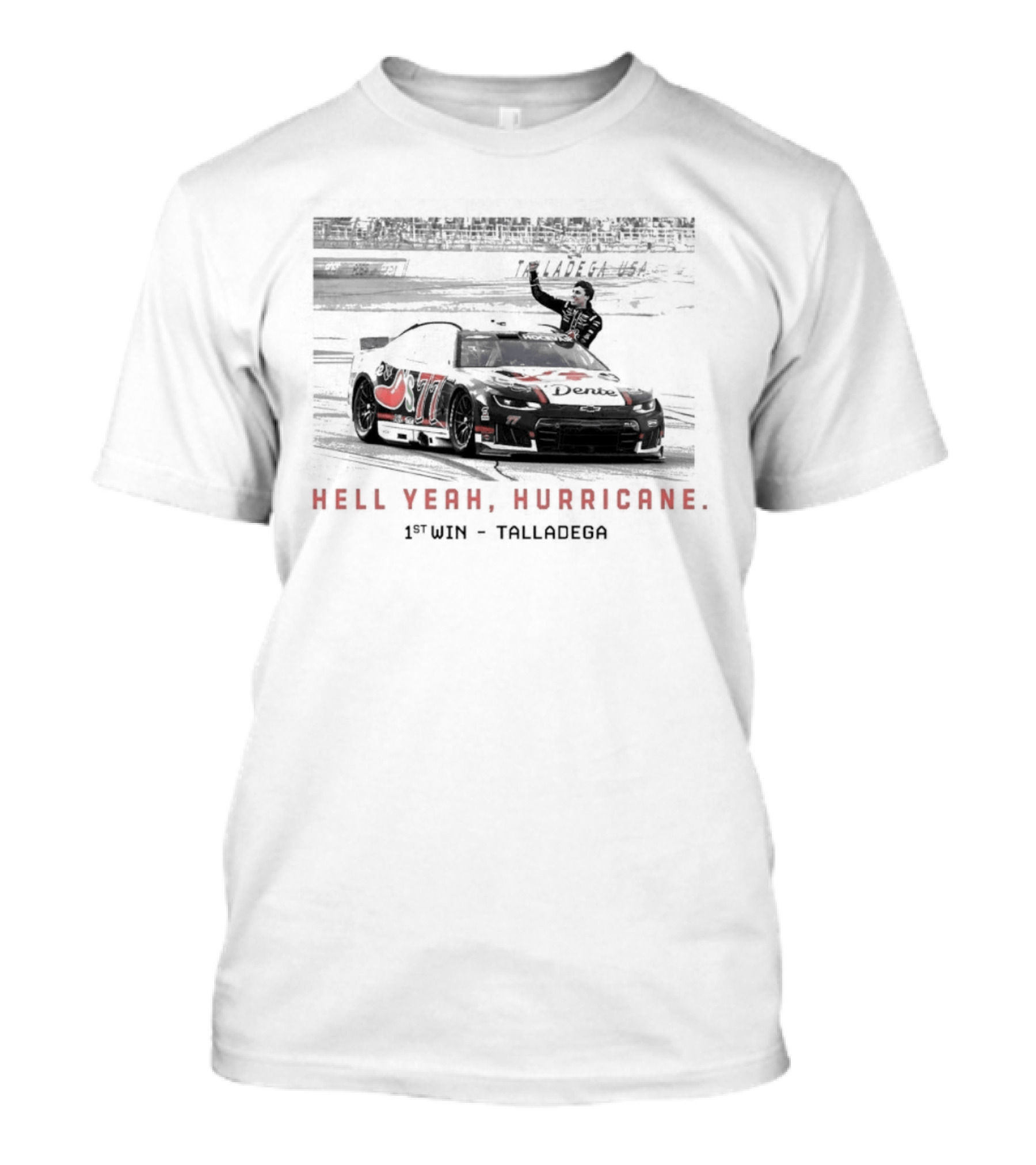 Carson Hocevar Hell Yeah Hurricane Talladega Win Number 42 Racing T-Shirt