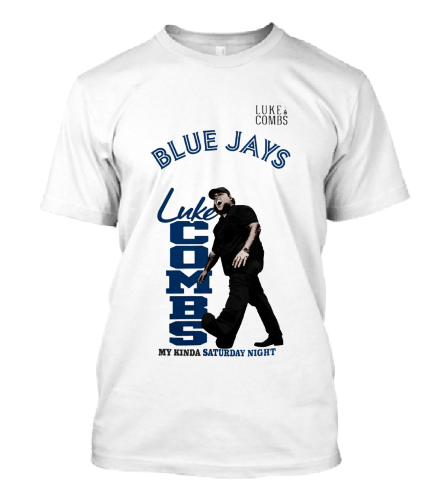 Blue Jays Luke Combs Saturday Night Toronto 2026 Tour Concert T-Shirt