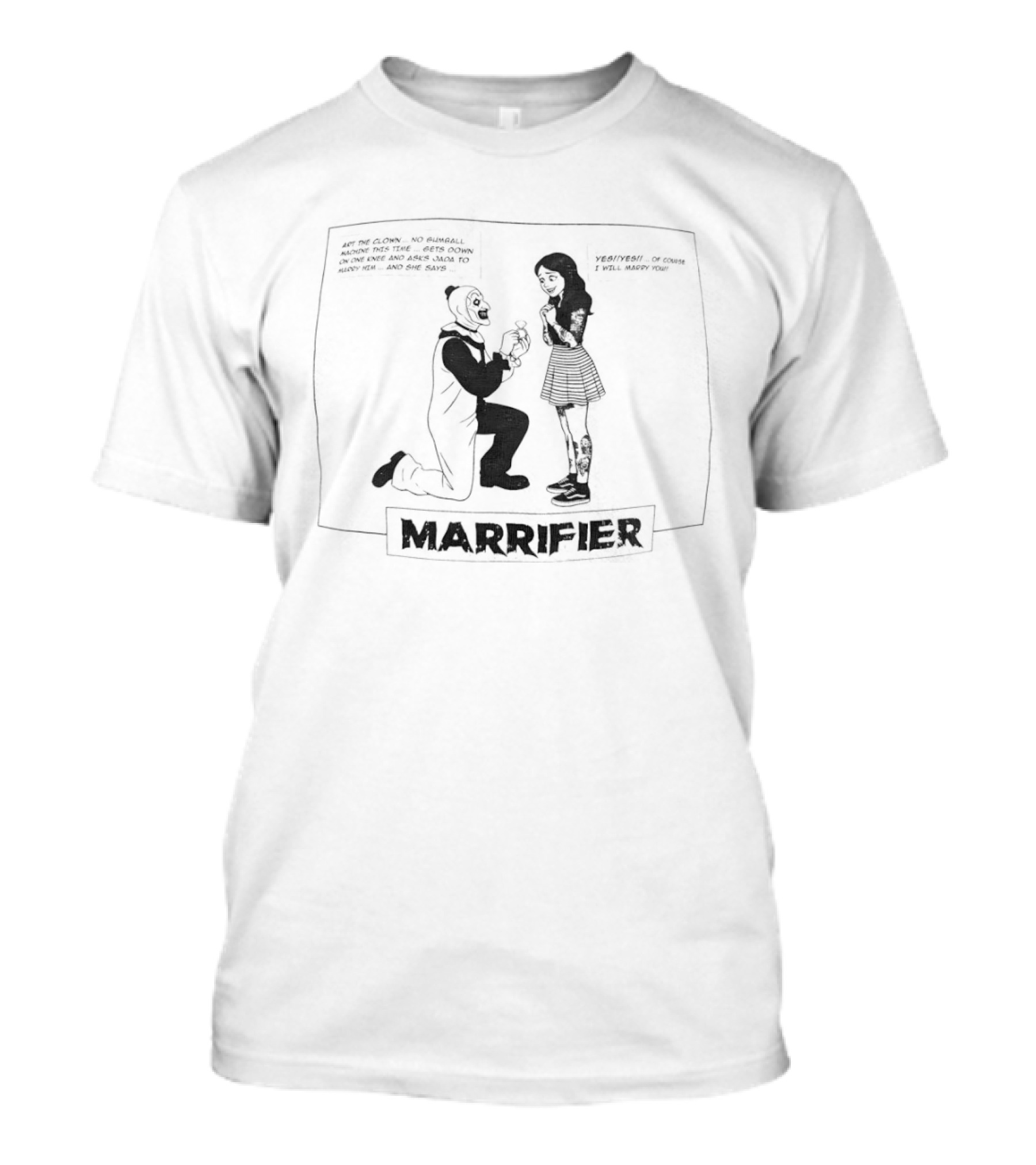 Marrifier X Terrifier Movie T-Shirt
