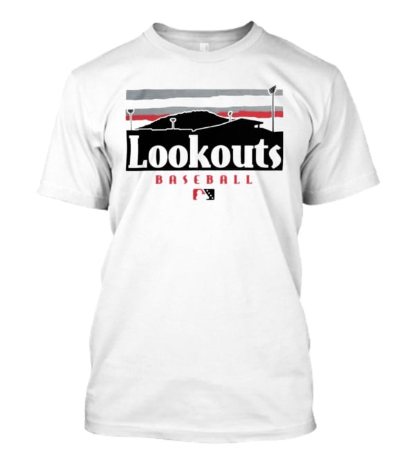 Chattanooga Lookouts Baseball Stadium Sky T-Shirt
