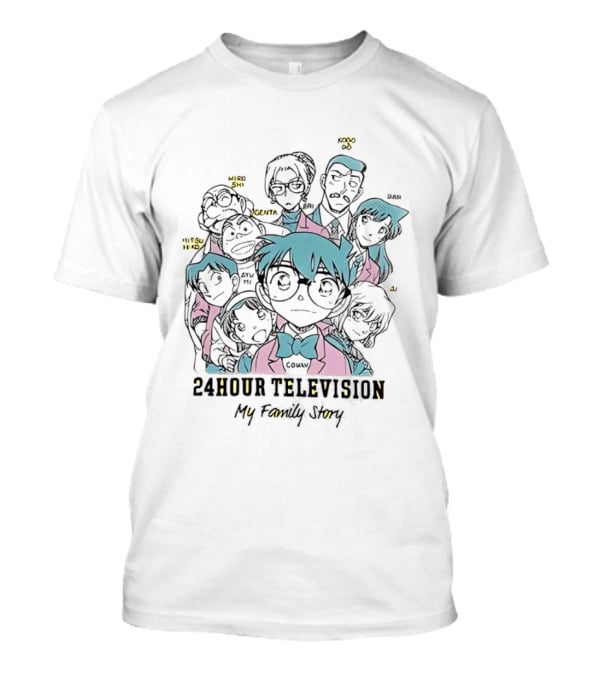 24hour Television Conan Edogawa My Family Story T-Shirt