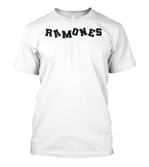 Ramones Official Band Name T-Shirt