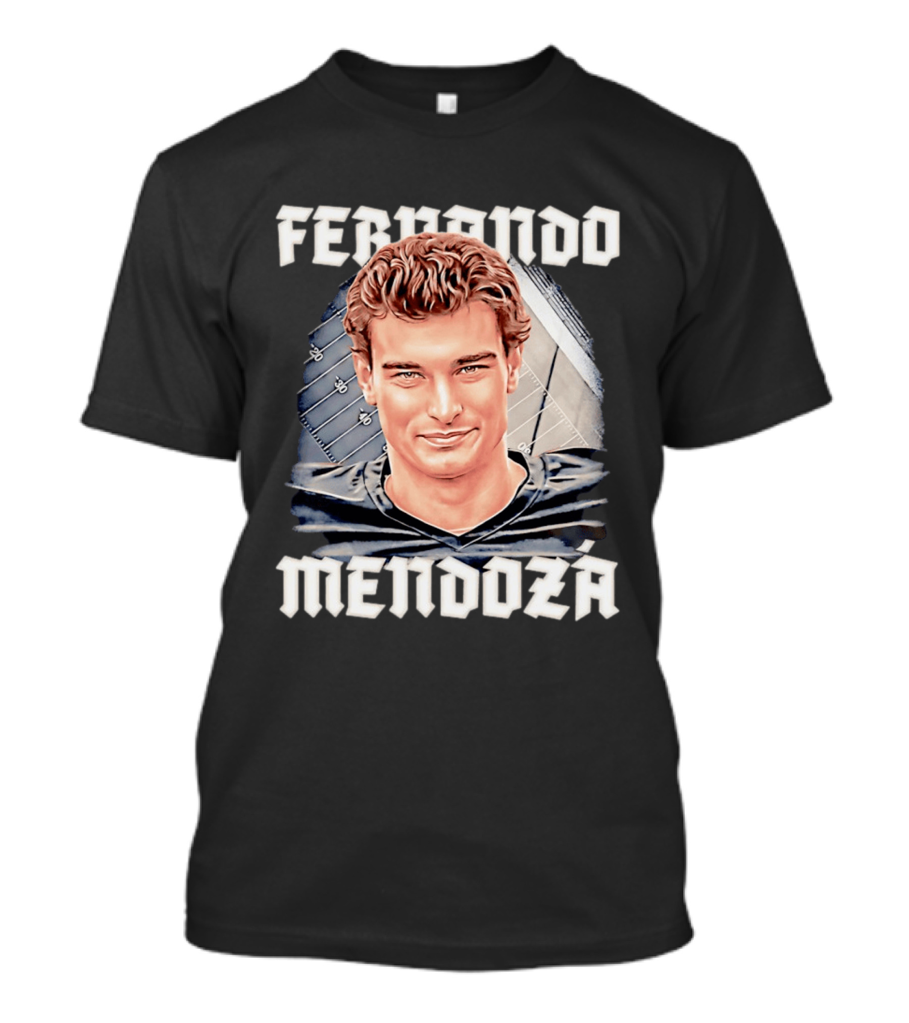 Fernando Mendoza Las Vegas Raiders Raider Nation Quarterback T-Shirt