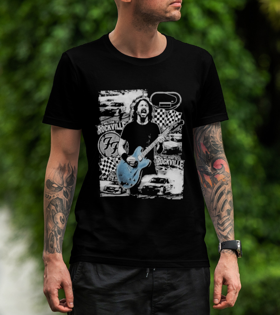 Foo Fighters Welcome To Rockville 2026 May 8 Daytona International Speedway NASCAR Daytona 500 T-Shirt