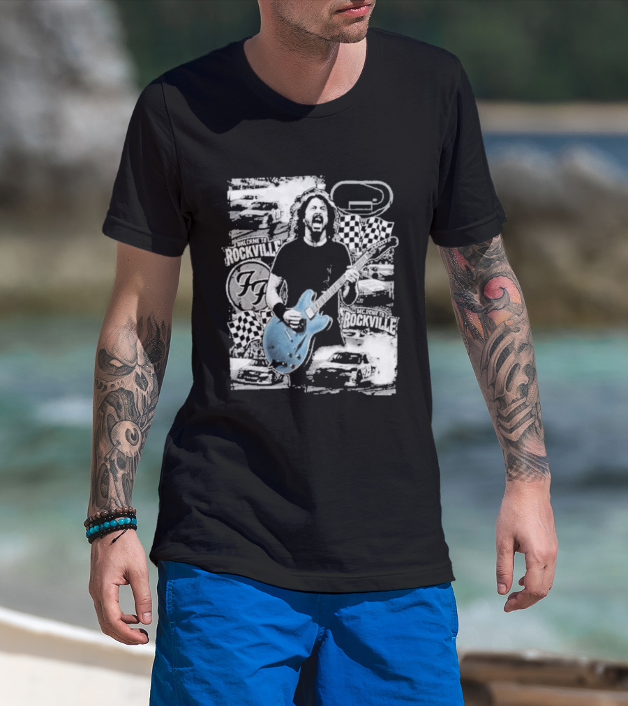 Foo Fighters Welcome To Rockville 2026 May 8 Daytona International Speedway NASCAR Daytona 500 T-Shirt
