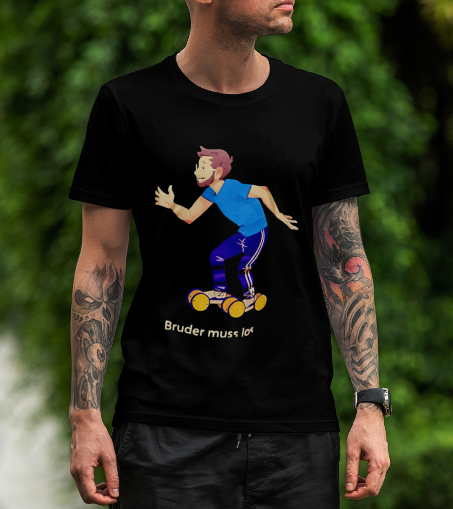 Bruder Muss Los Skater Man Adventure T-Shirt