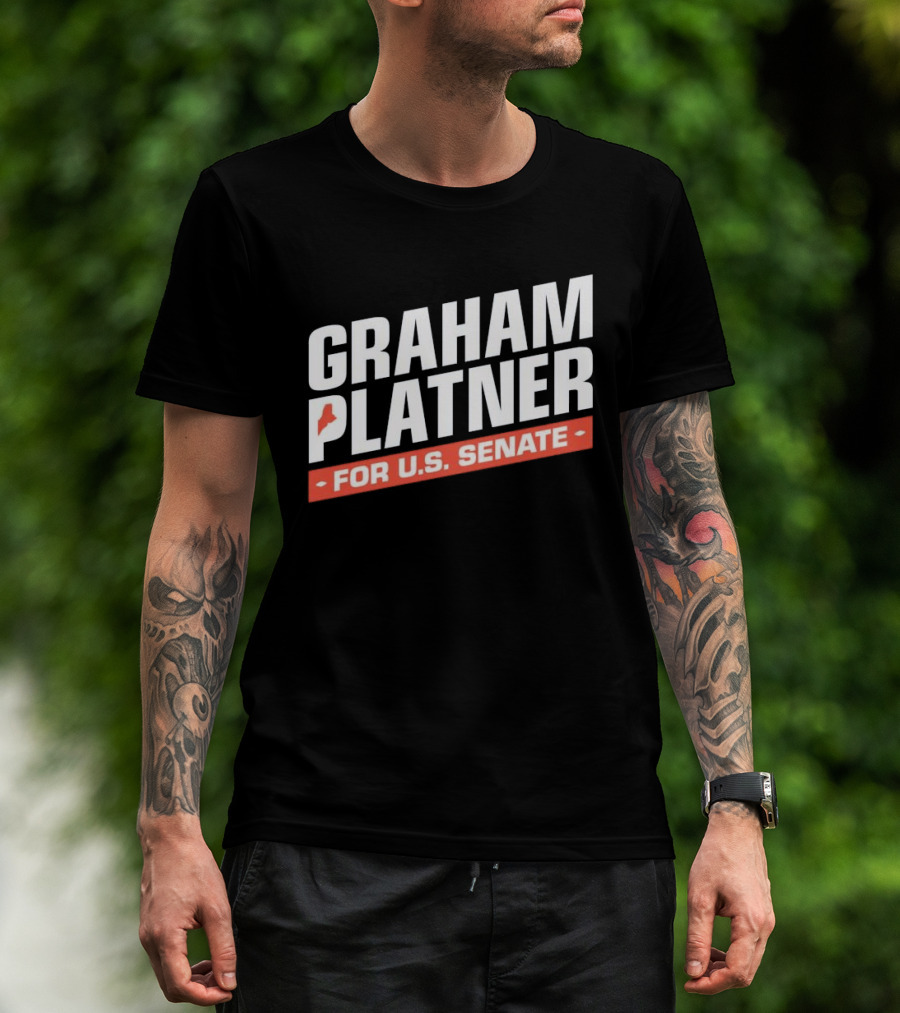 Graham Platner For U.S. Senate Campaign Political Elect T-Shirt